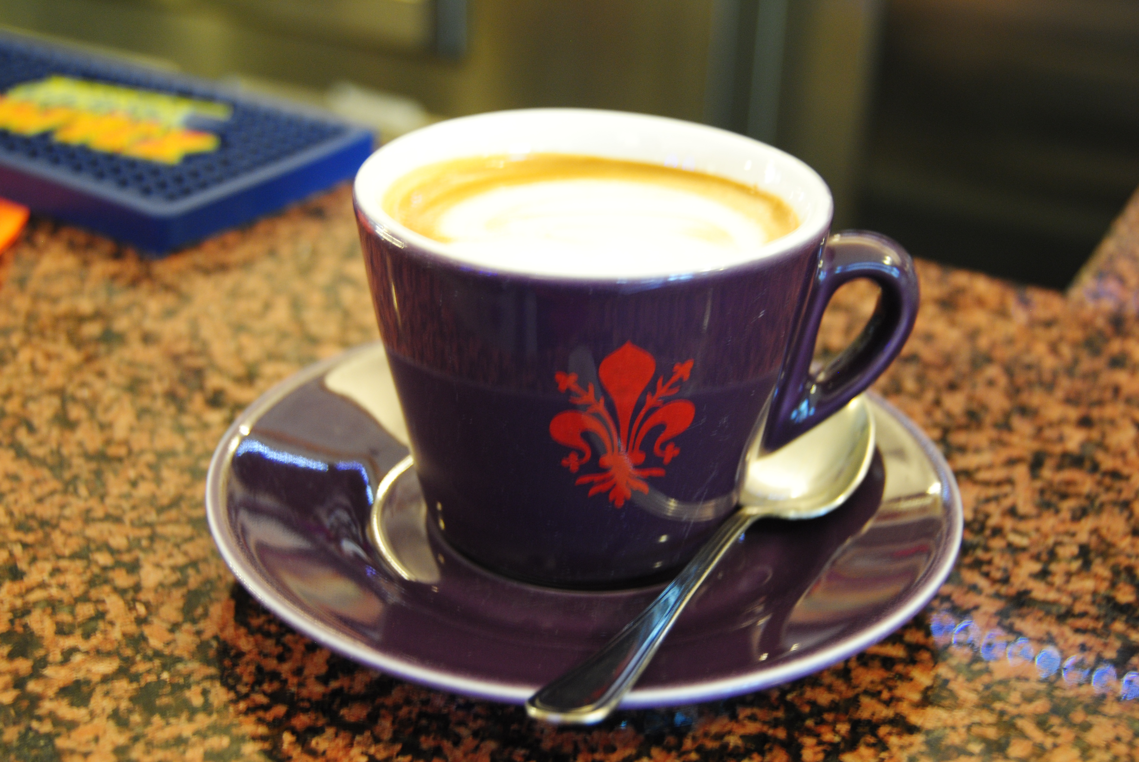 Espresso Cup With The Symbol Of Florence