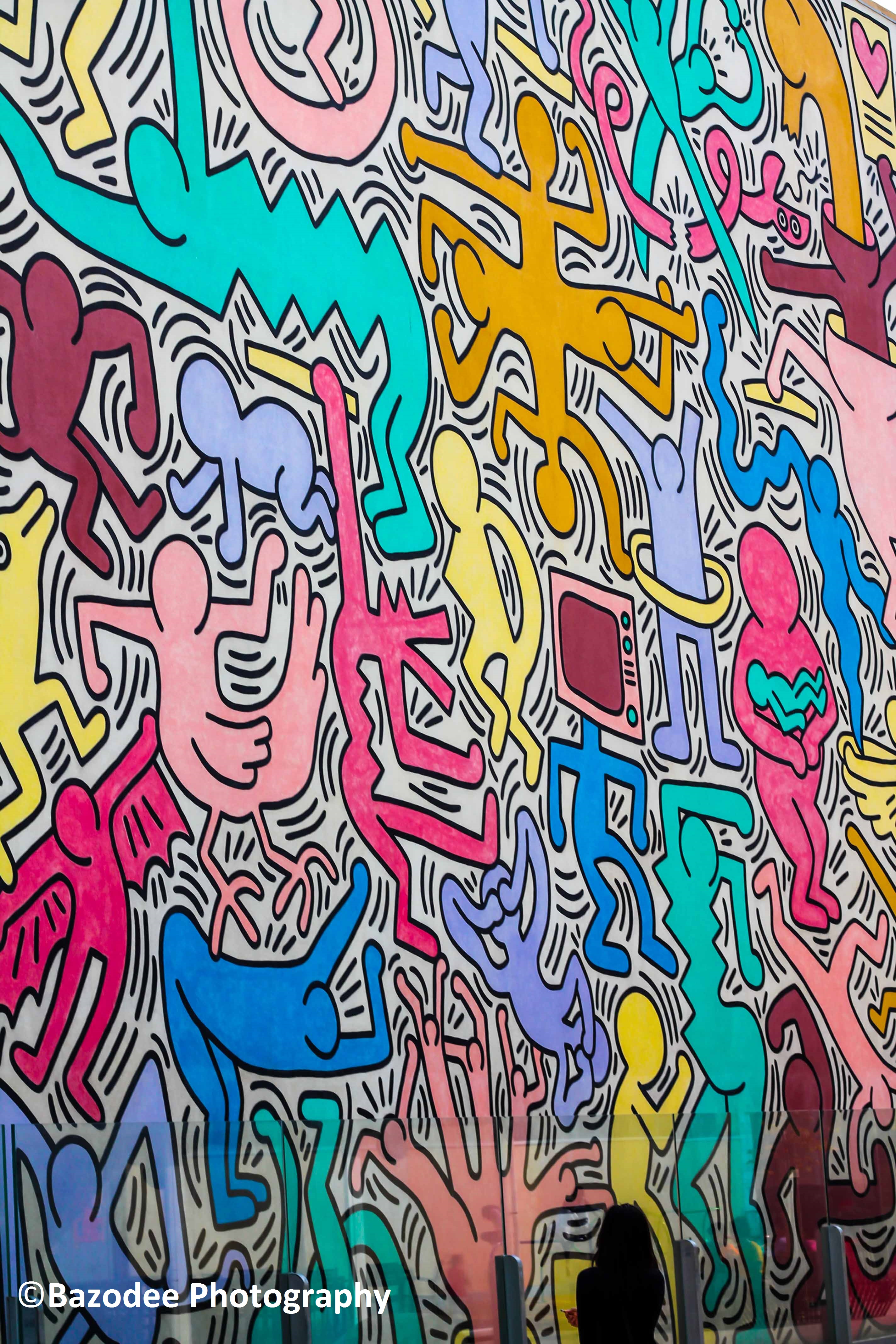 Keith Haring's Last Mural "Tuttomondo"